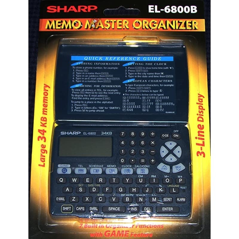 Master Electronic Organizer