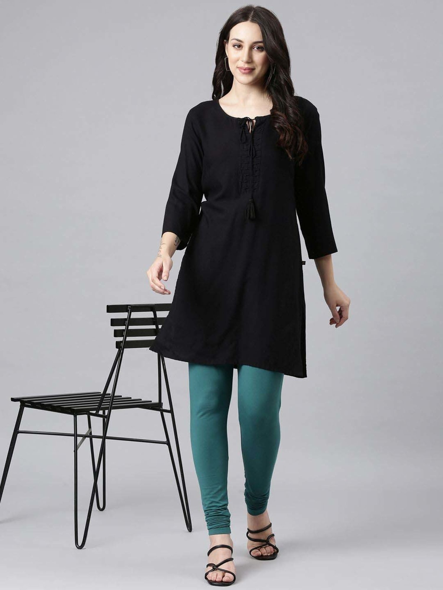 Dixcy Slimz Green Skinny Fit Leggings