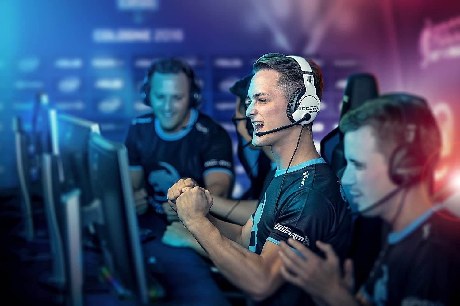 ROCCAT Khan Pro High Resolution Wired Gaming Headset with Microphone- Black