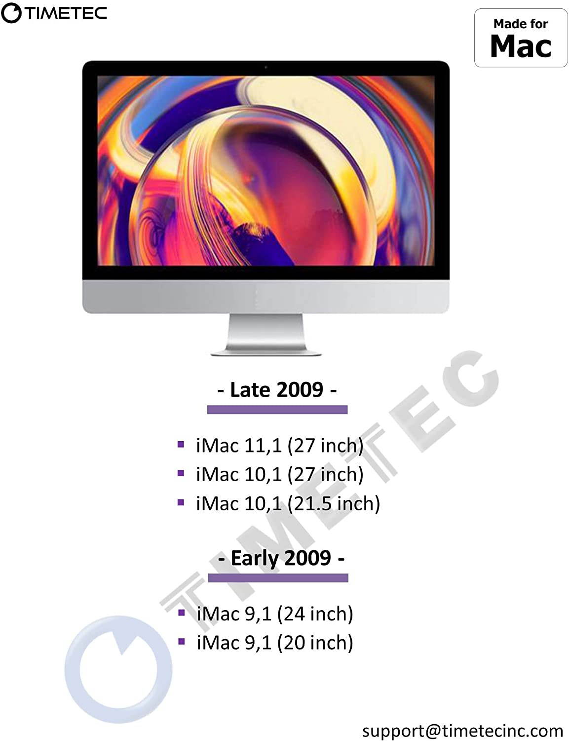 Timetec Hynix IC 4GB DDR3 1066MHz PC3-8500 Unbuffered Non-ECC 1.5V CL7 2Rx8 Dual Rank 204 Pin SODIMM Memory RAM Module Upgrade (4GB)