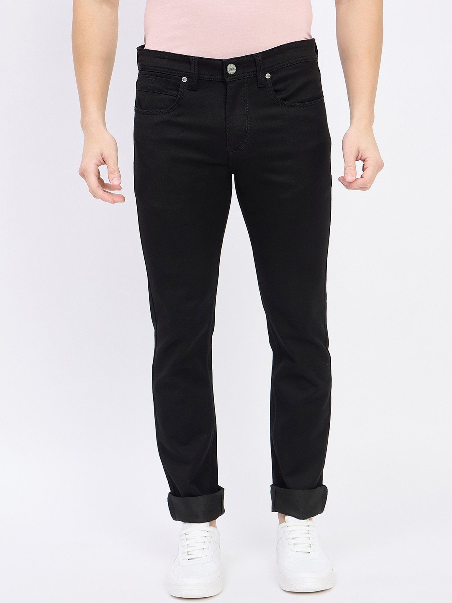Duke Black Slim Fit Jeans
