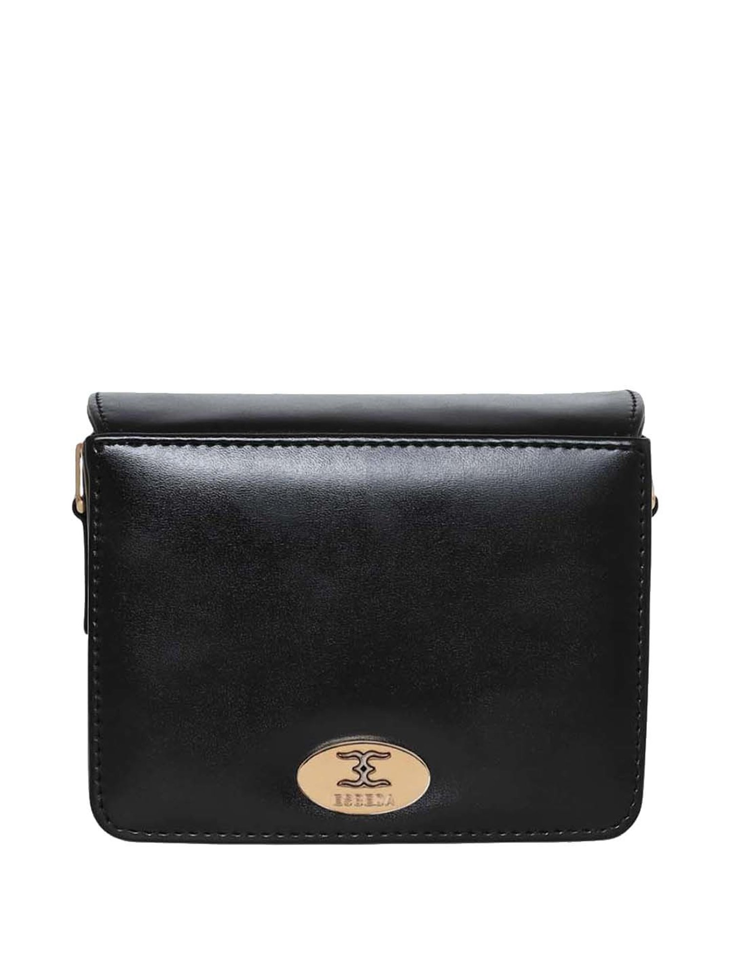 Esbeda Black Embellished Small Sling Handbag