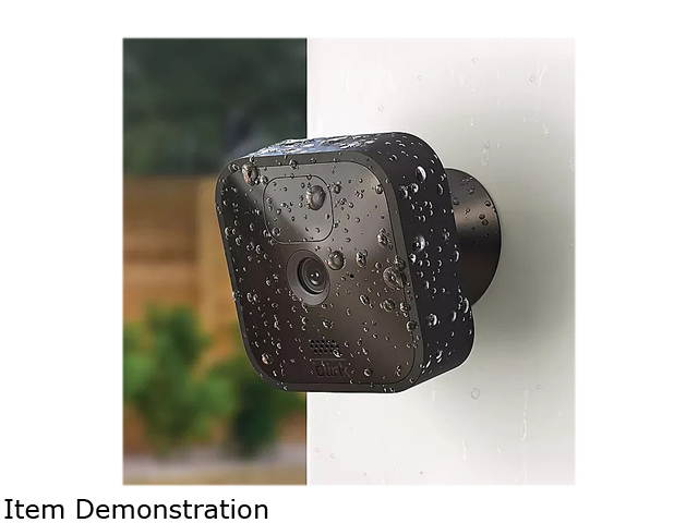 Blink Outdoor - wireless, weather-resistant HD security camera, two-year battery life, motion detection, set up in minutes - 3 camera kit