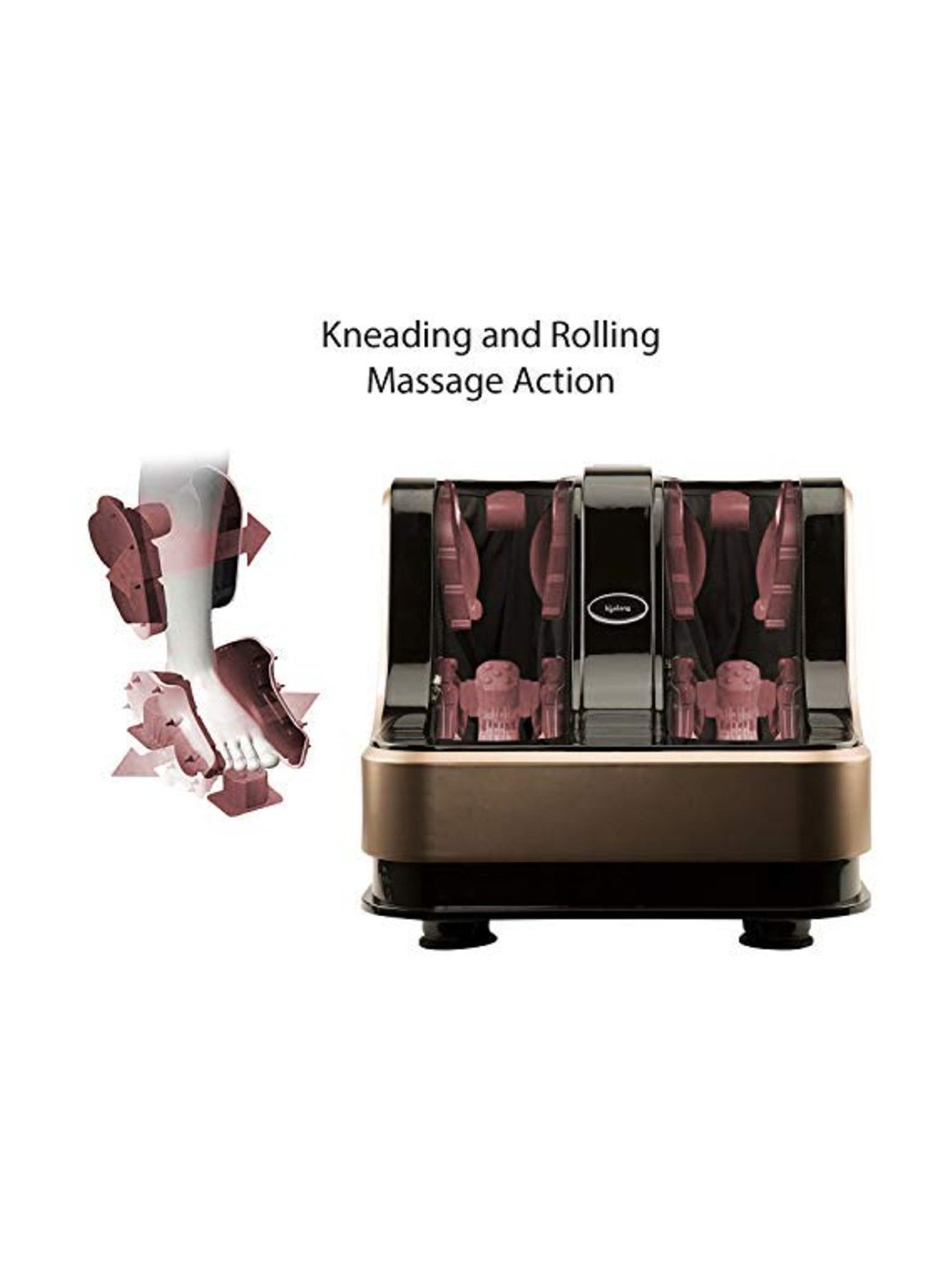 Caresmith Bloom Rose Quartz Gua Sha Face Massage Tool for Women, Battery Powered (Rose Quartz)