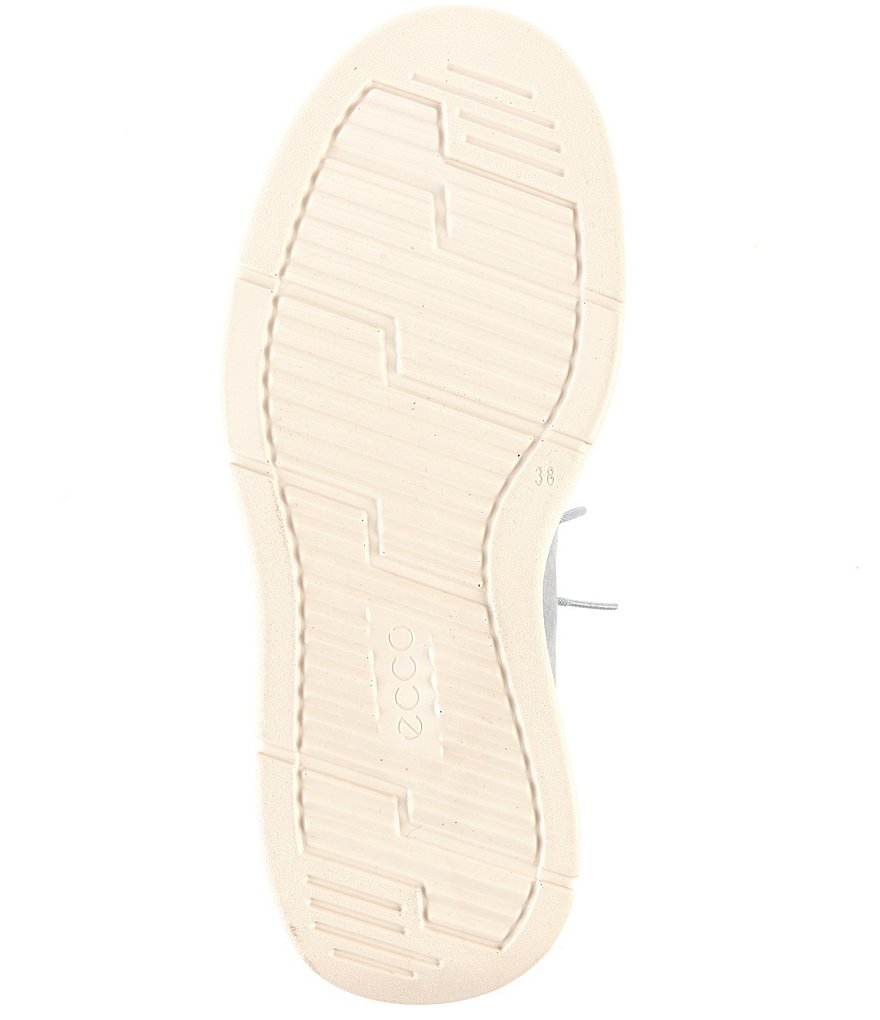 ECCO Soft X Leather Suede Lace-Up Sneakers