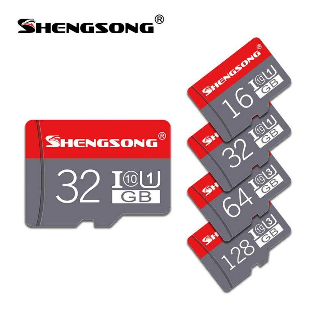 SHENGSONG High Speed 4/8/16/32/64GB TF Flash Micro Security Digital Memory Card -  32GB