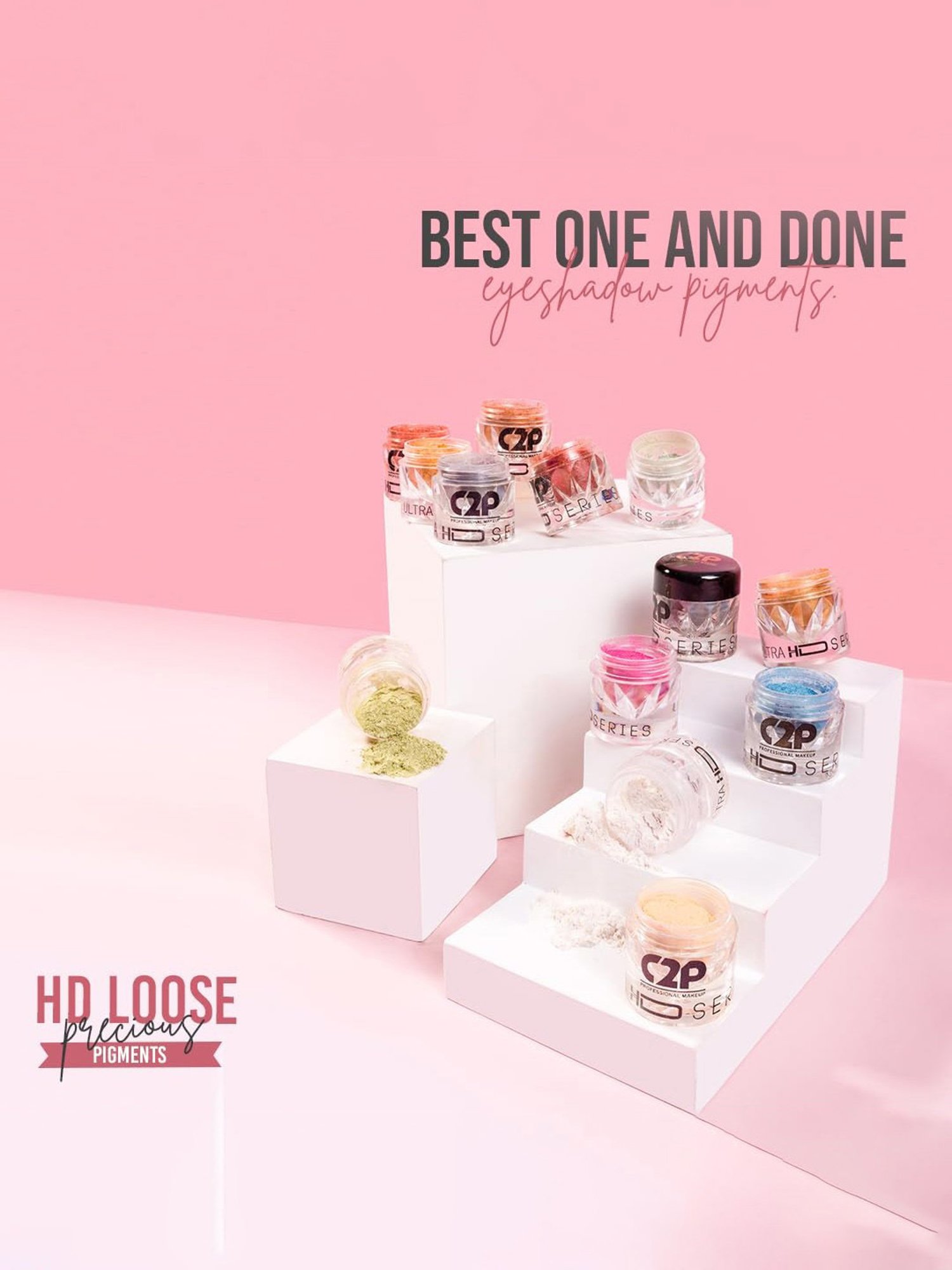 C2P PROFESSIONAL MAKEUP HD Loose Precious Pigments Eyeshadow Chillz 80 - 2 gm