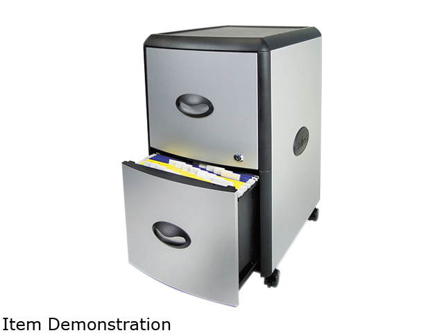 Storex - 61351U01C - Storex Metal-clad Mobile Filing Cabinet - 19 x 15 x 23 for File - Letter - Washable, Durable,