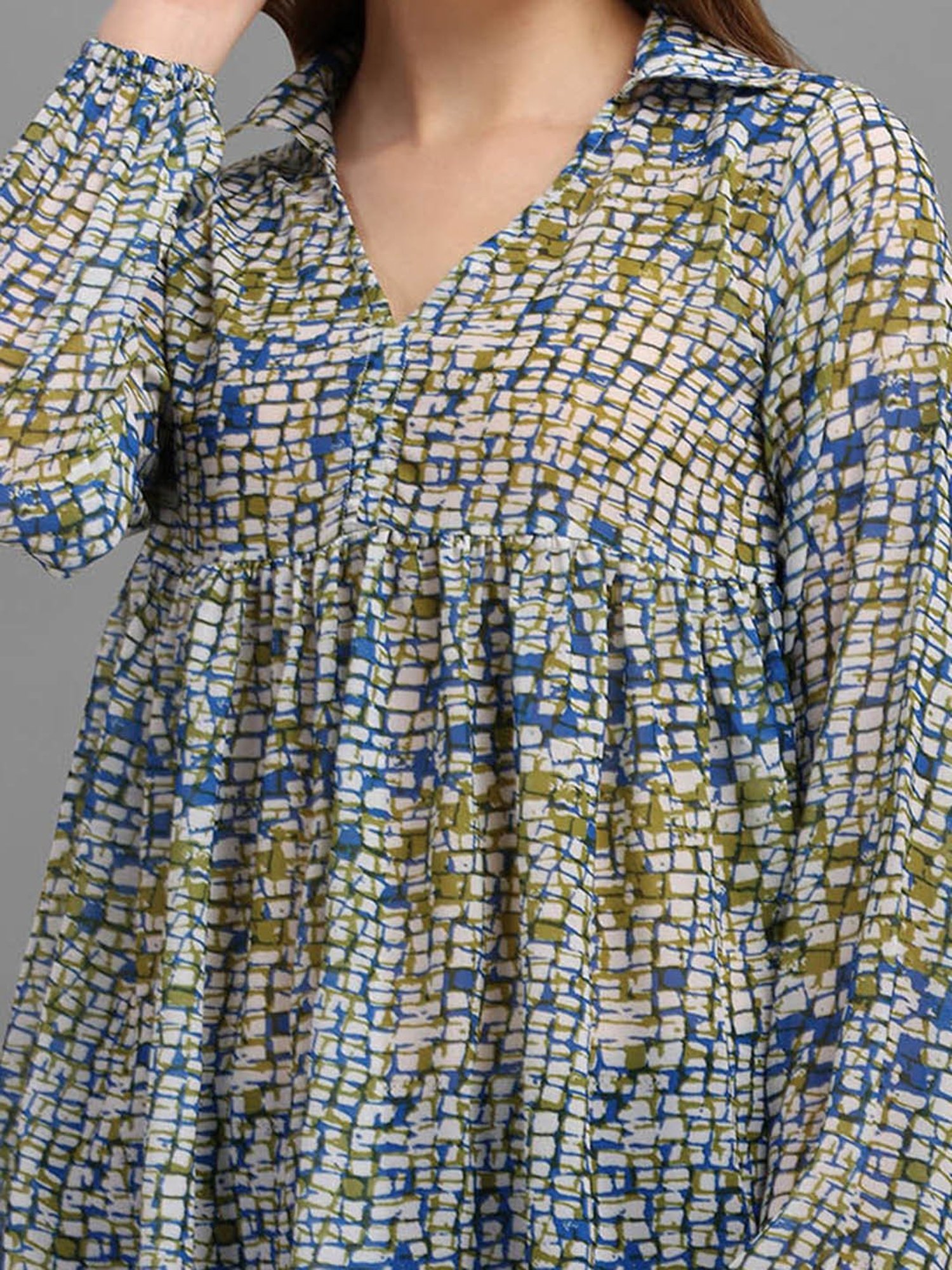 MASAKALI.CO Multicolor Printed Top