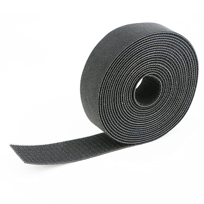 fastening tape Cable Tie Double Side Nylon Power Wire Management 34Inch 1 Roll Hook 5 Yards Style 2