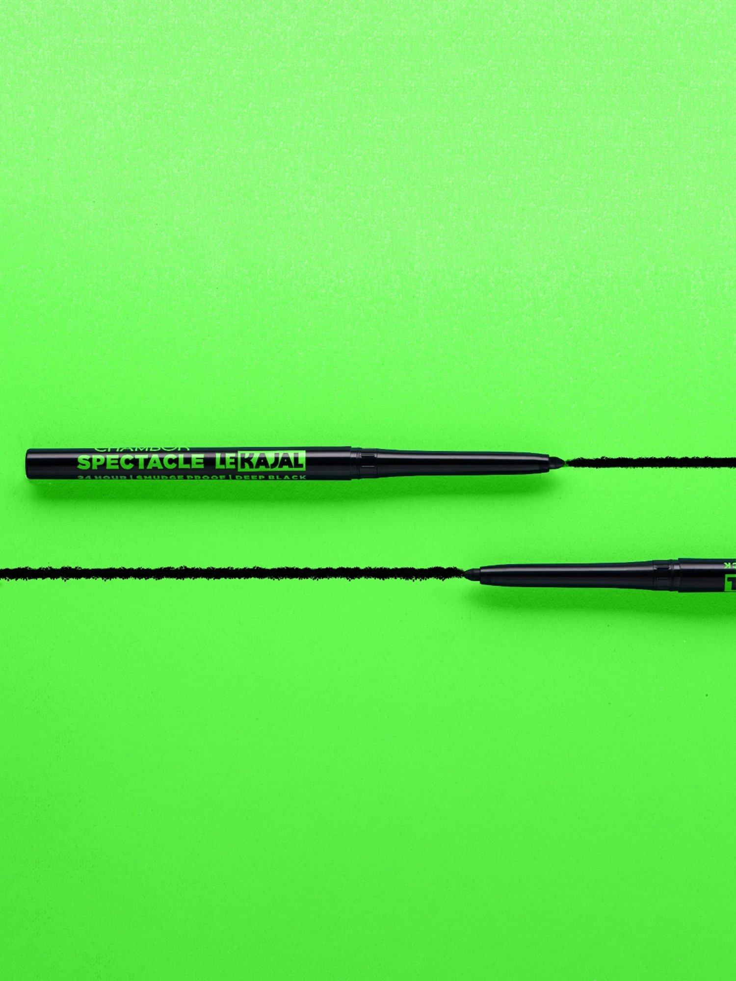 CHAMBOR Spectacle Le Kajal 01 Deep Black - 0.3 gm