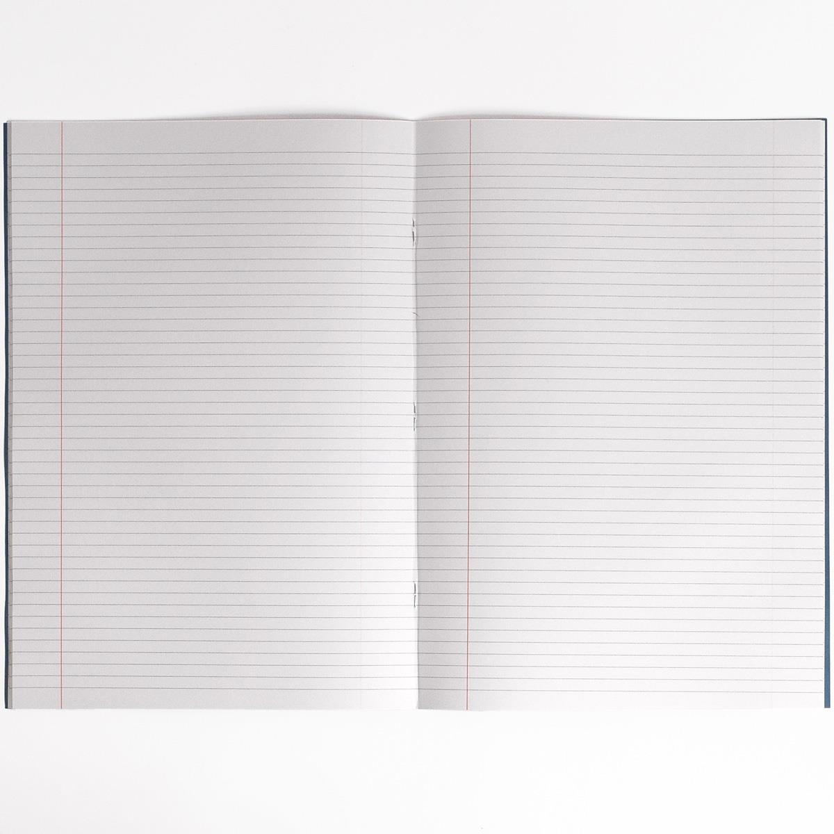 Rhino Exercise Book, A4, 64 page,  6mm ruled lines with margin, Light Green Cover  (Pack of 10)