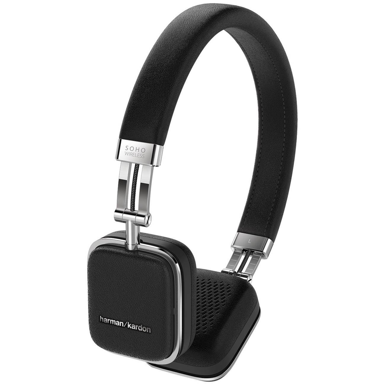Harman Kardon Soho Wireless Bluetooth Headphones with NFC Black