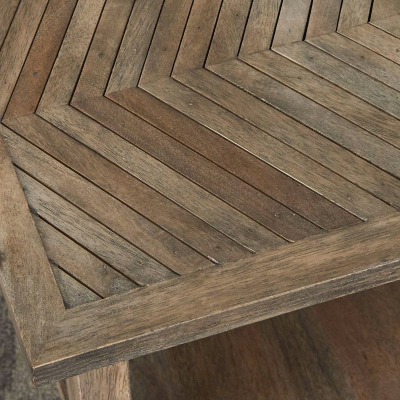 Milani Rectangle Sofa Table Natural - Steve Silver Co.