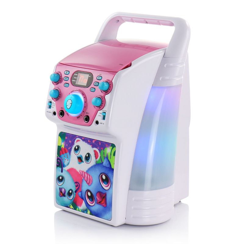 Hatchimals Colorful Flashing Lights Karaoke Machine with Microphone