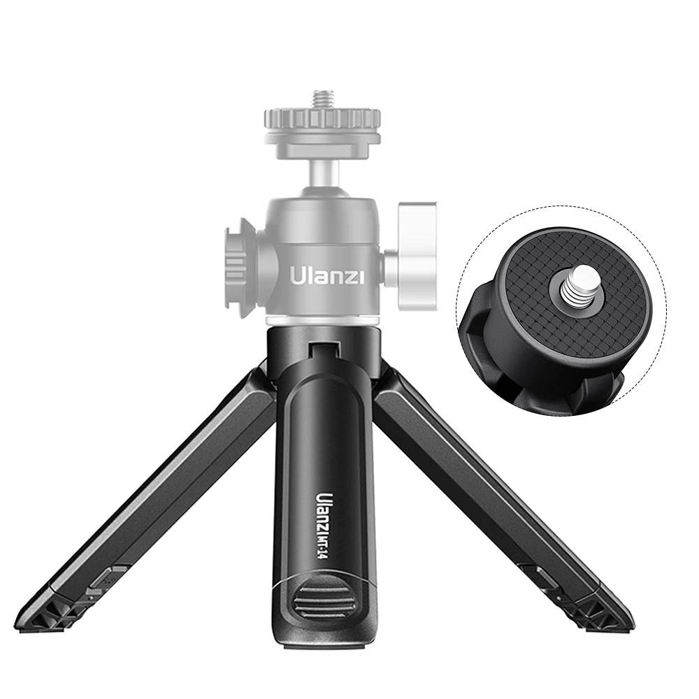 Ulanzi Extendable Table phone mini camera live Tripod Adjustable Height with 1/4 Screw mobile tripode Photography accessories