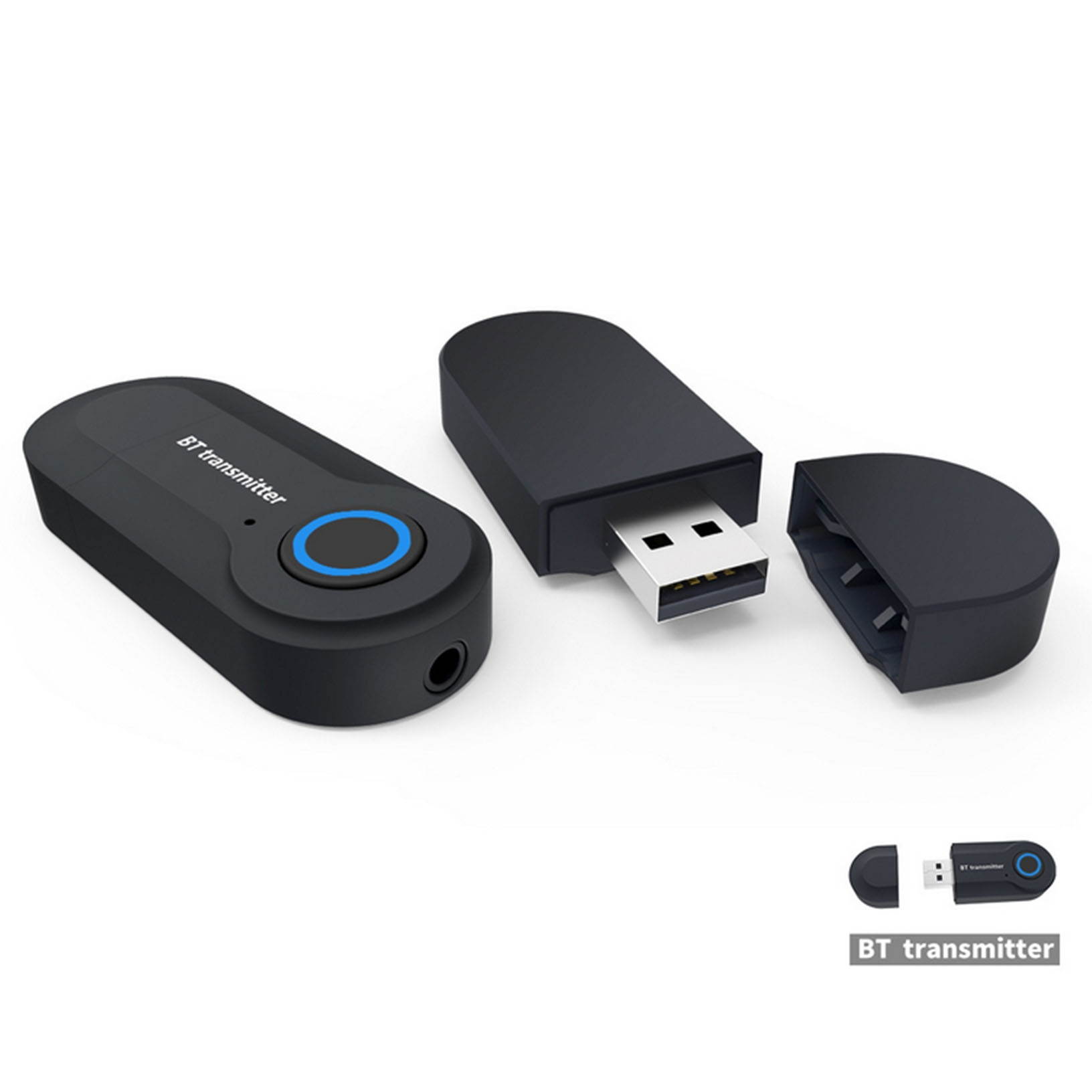 Bluetooth 4.0 Transmitter Audio BT400 Wireless Adapter 3.5mm Jack A2DP TV Stereo