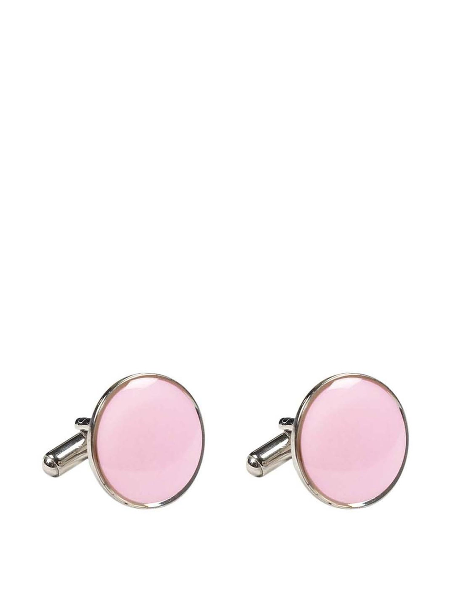 Tossido Black Woven Necktie With Pocket Square and Cufflinks