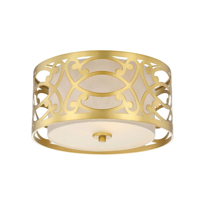 Home4U Golden Hanging Light - Set of 1