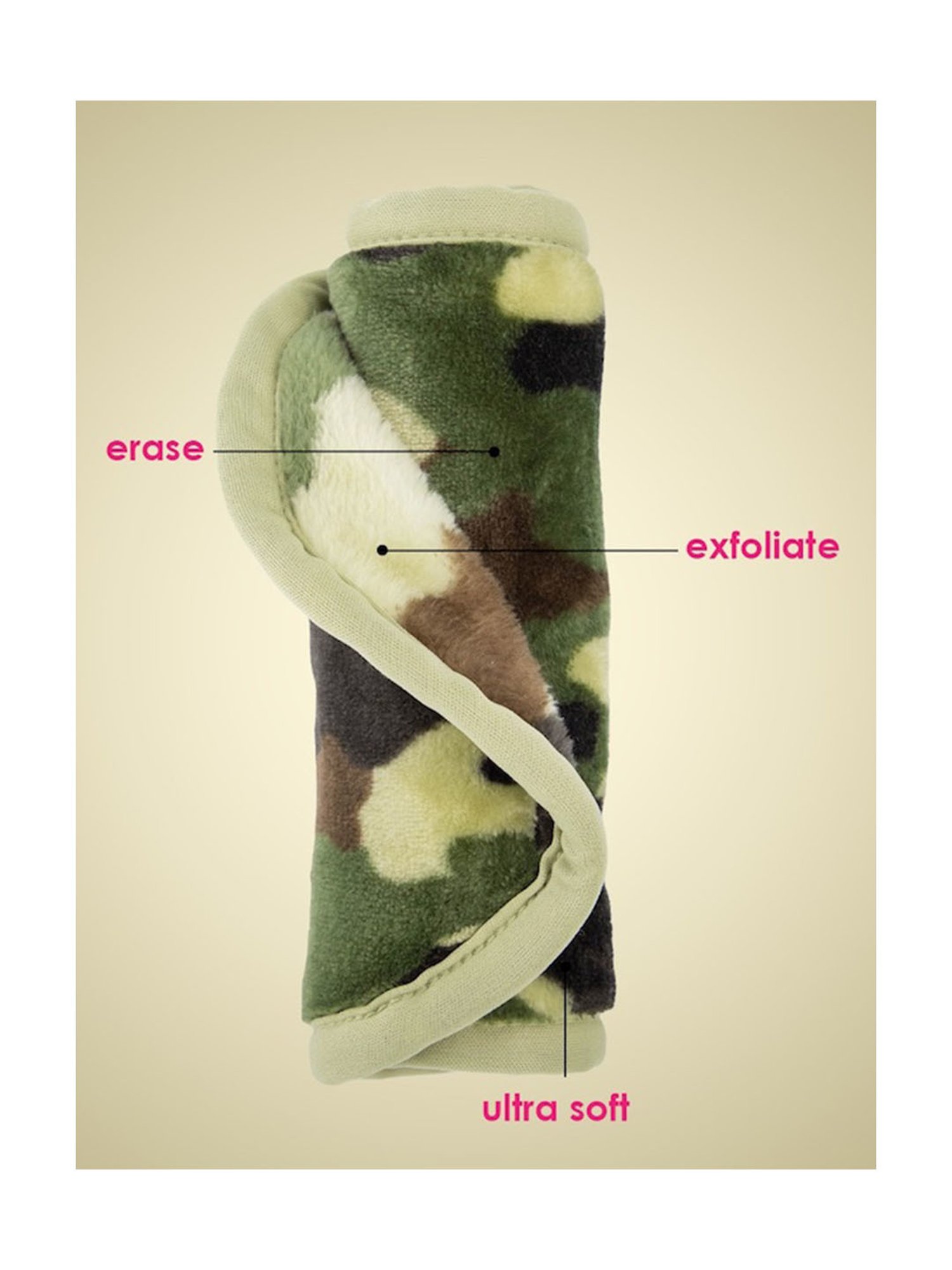 MakeUp Eraser Camo Print