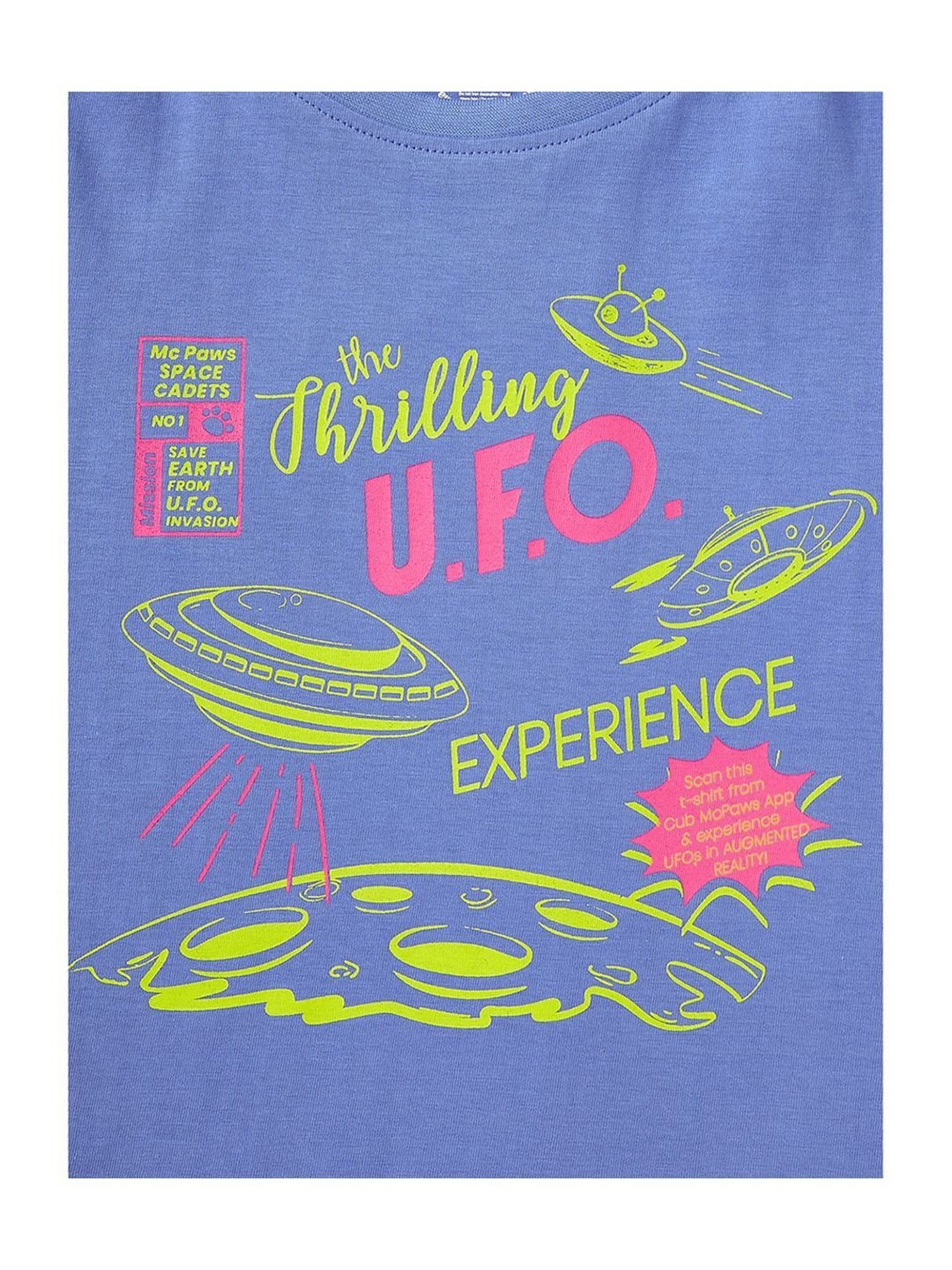 Cub McPaws Kids Multicolor Cotton Printed T-Shirt (Pack of 3)