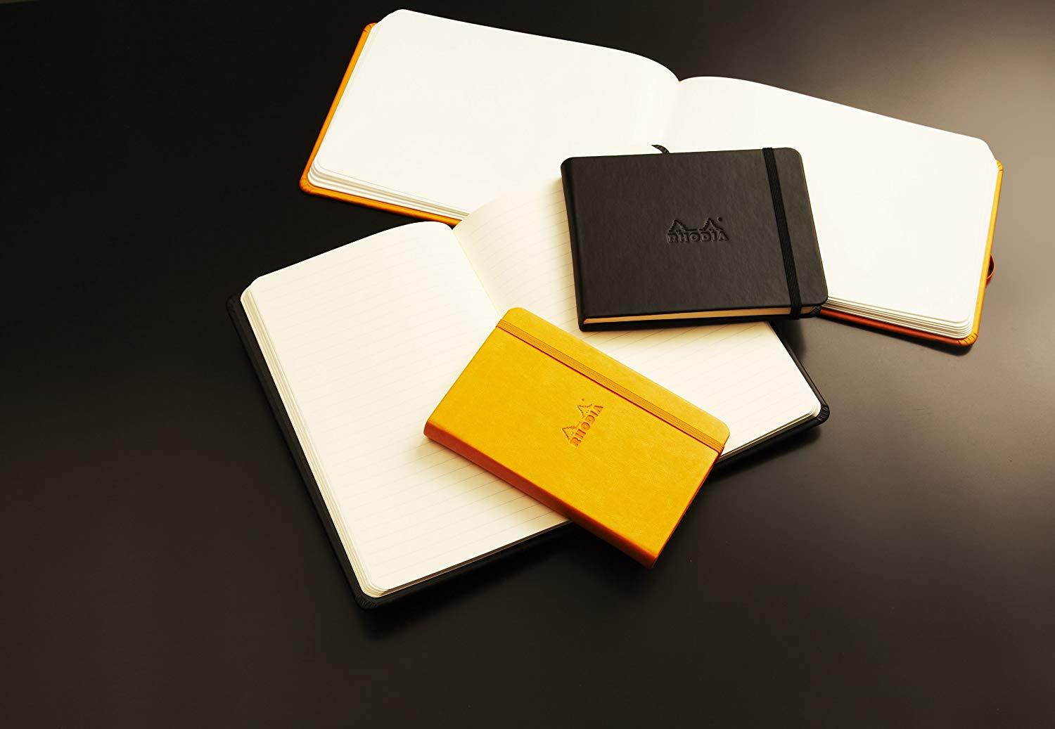 Rhodia Webnotebook Orange 5 1/2 X 8 1/4