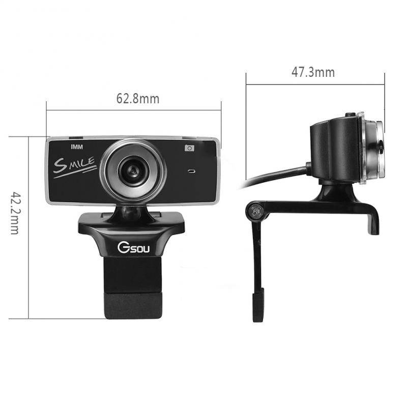B18S HD Webcam Built-in Microphone Smart Web Camera USB Streaming Live Camera With Noise Cancellation