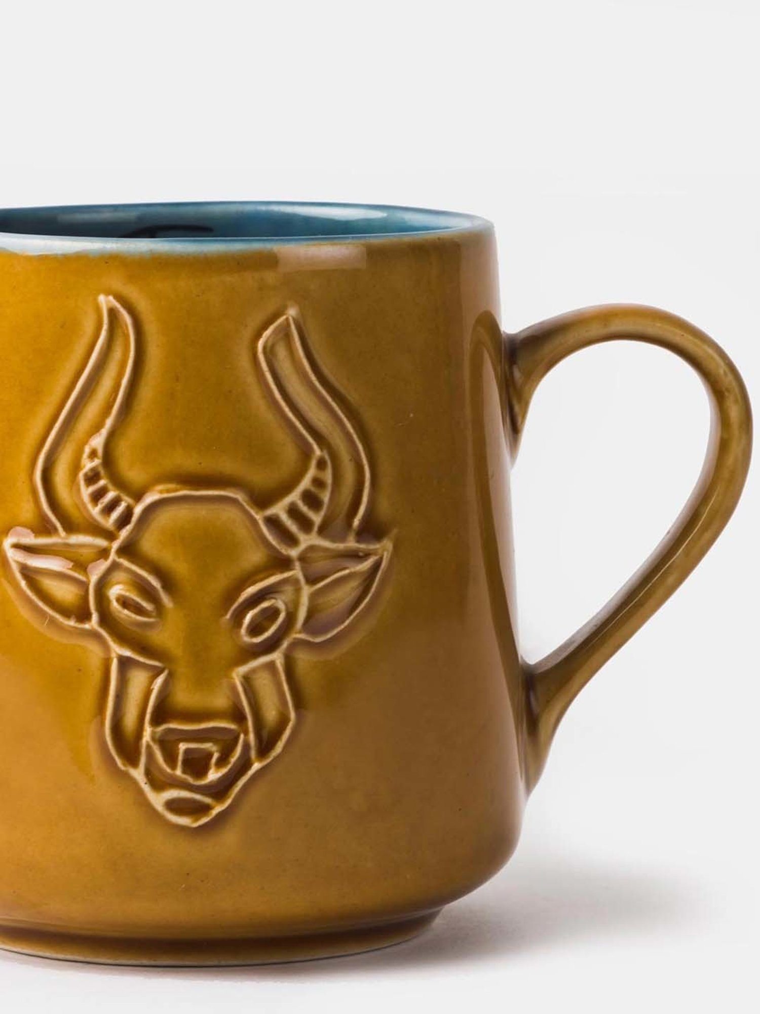 Larah by Borosil White Ceramic Opalware Mug - Set of 6 160ml