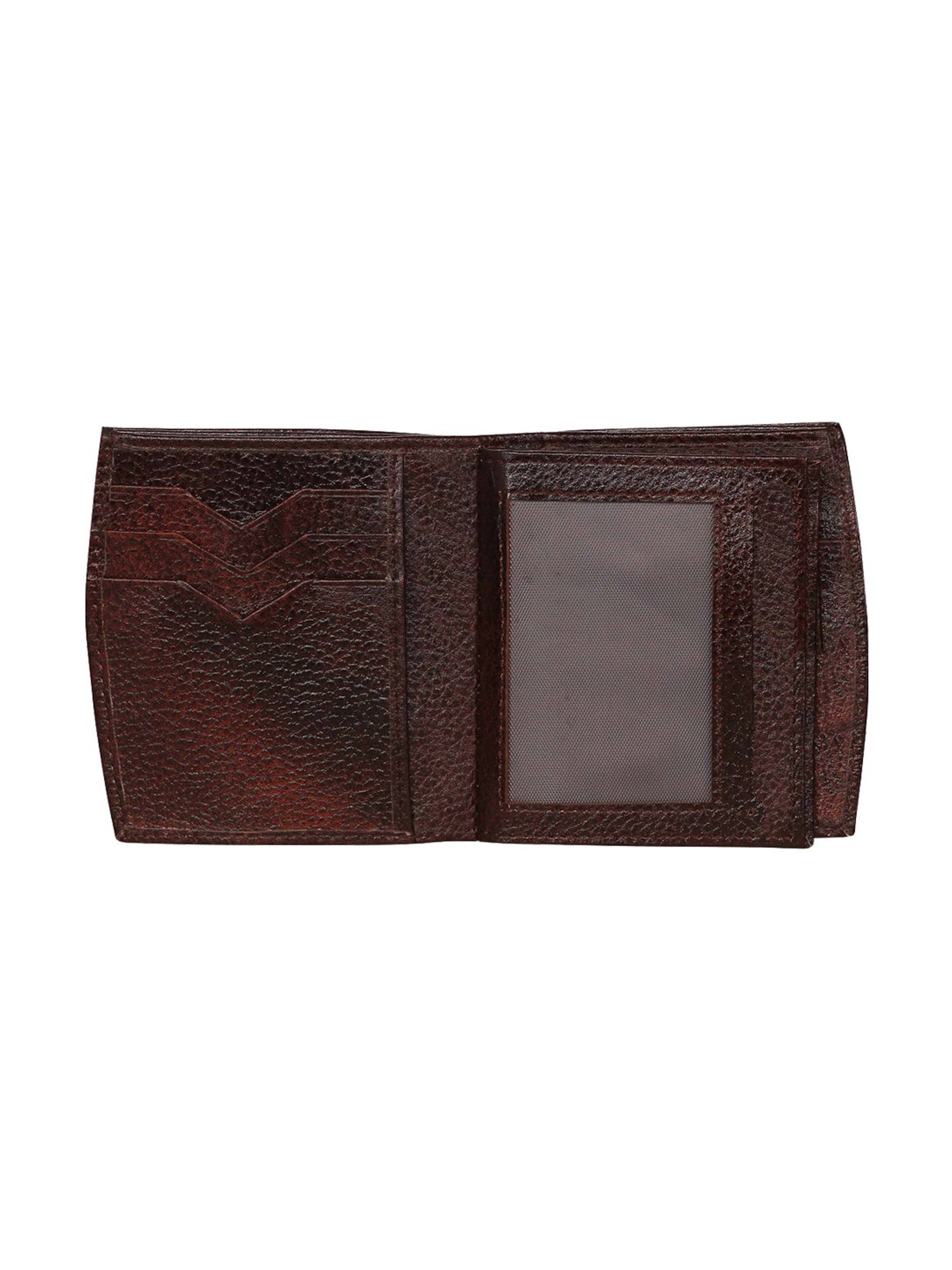 Scharf Brown Leather Set Of Waist Belt And Wallet For Men