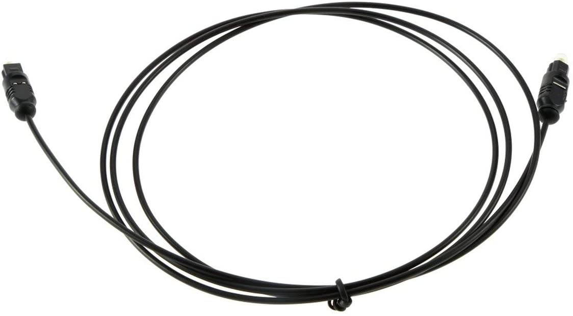 Kiminors 1.5M Universal Digital Optical Audio Optic Fiber Cable Cord Toslink Connect Cabo Kabel for PS2 PS3 TV HDVD