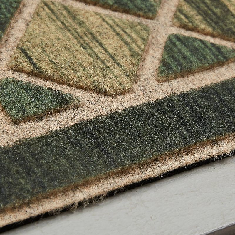 2'x4' Ornamental Entry Mat Woodgrain Hunter - Mohawk