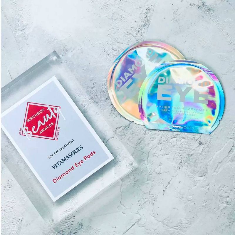 Vitamasques 2 in 1 Diamond Eye Mask - 0.1 fl oz