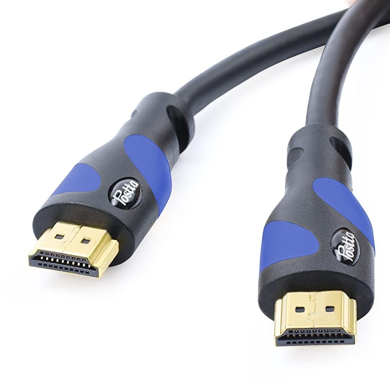 HDMI Cable50 Feet Blue Ultra HDMI 20V Support 4K 2160P1080P3DAudio Return and Ethernet 1 Pack