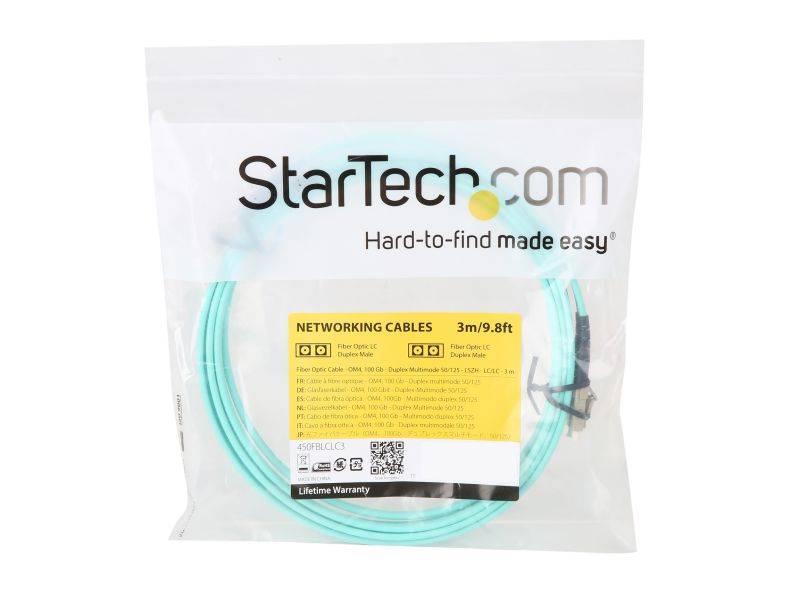 Fiber Optic Cable LC-LC 9/125 Duplex Single-Mode Fiber Cable Yellow 5 meters