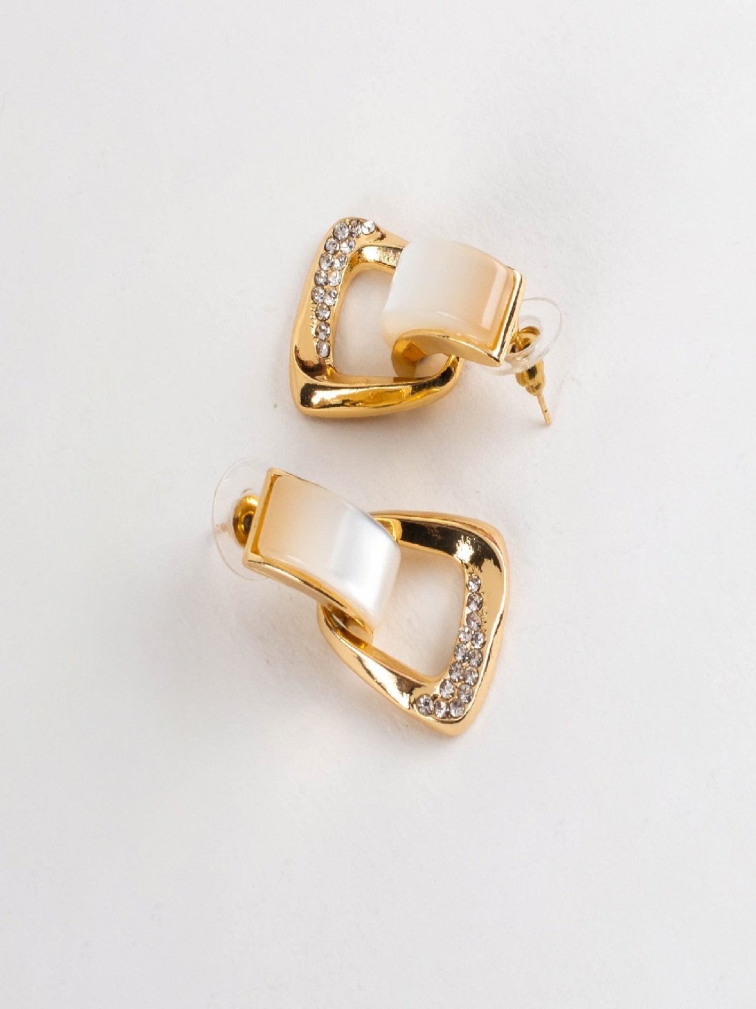 Jewelz Western Style Stone Studded Earrings for Girls & Women