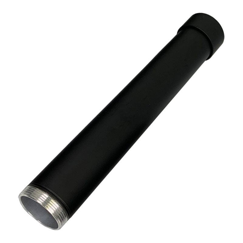 Amer Mounts AMRE5012B | 12" Black Extension Pole Tube designed for the AMRP100B Universal Projector Ceiling Mount