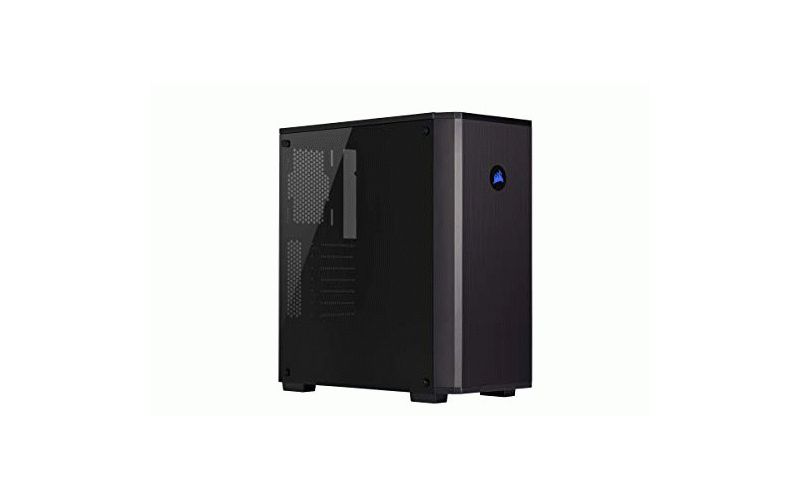 Corsair Carbide 175R RGB Computer Case - Mid-tower - Black - Tempered Glass - 0 - ATX Motherboard Supported - 6 x Fan(s) Supported