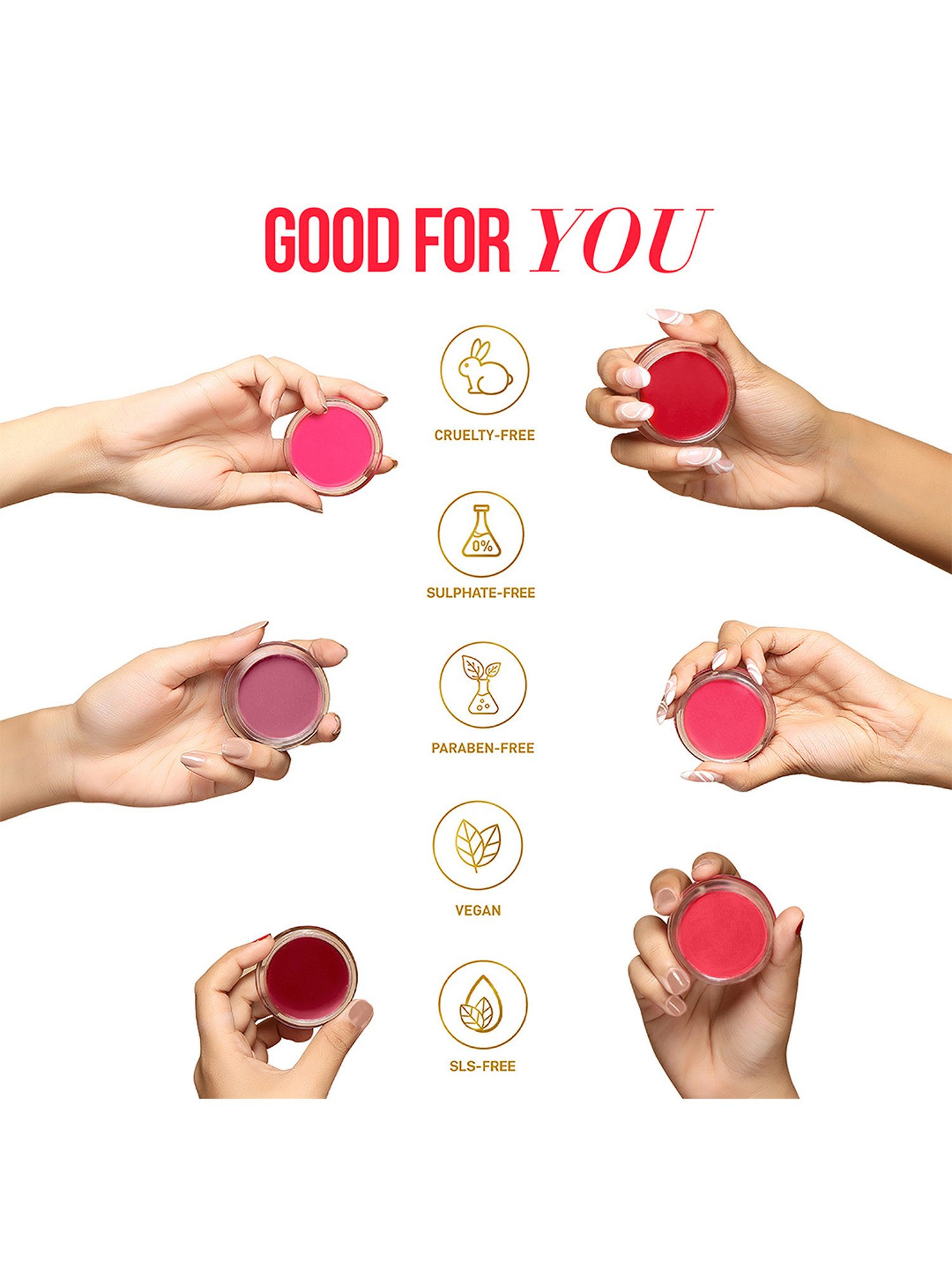 MyGlamm LIT Lip and Cheek Rouge Berry Bliss - 10 gm