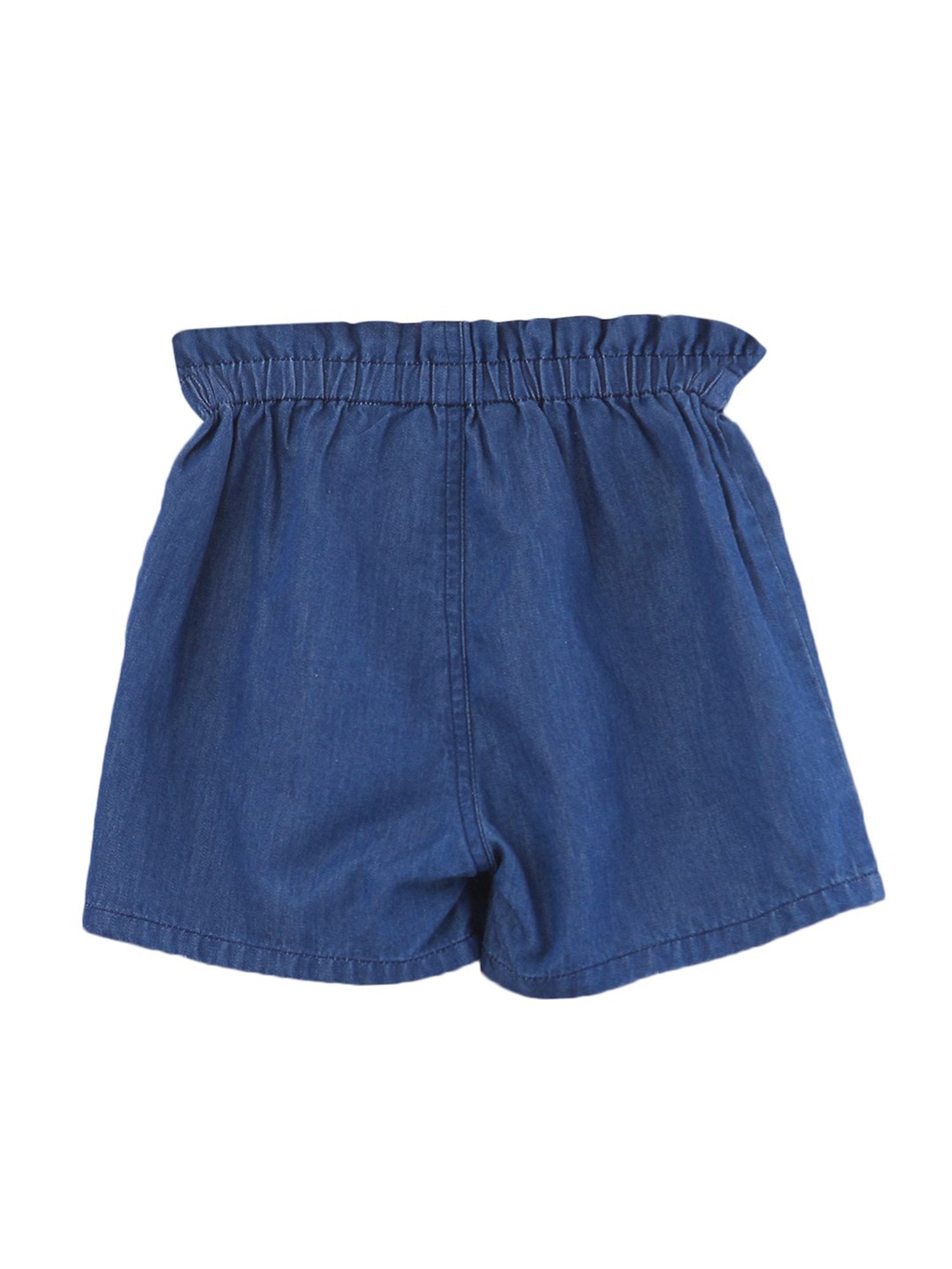 Beebay Kids Blue Textured Shorts