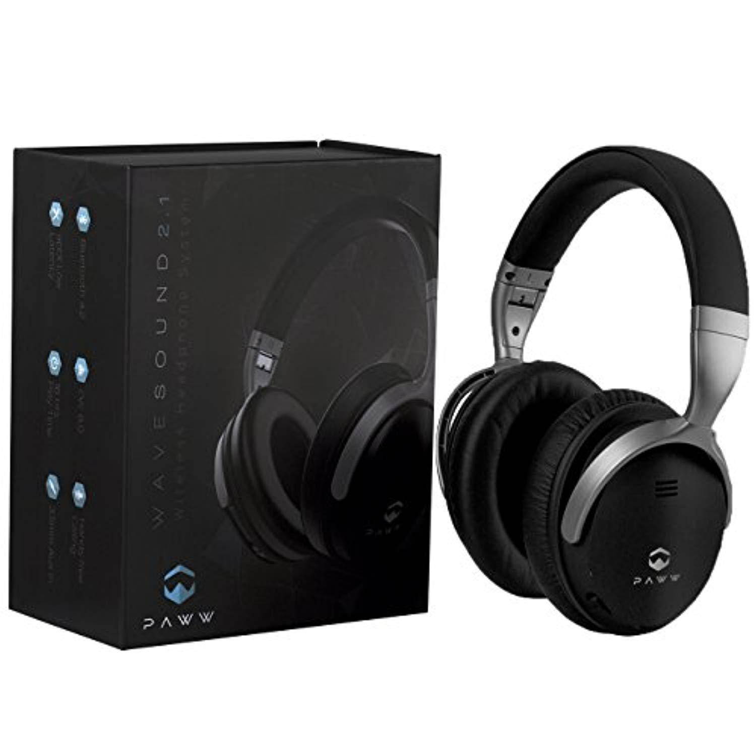 Paww WAVESOUND2BK WaveSound 2.1 Bluetooth Headphones