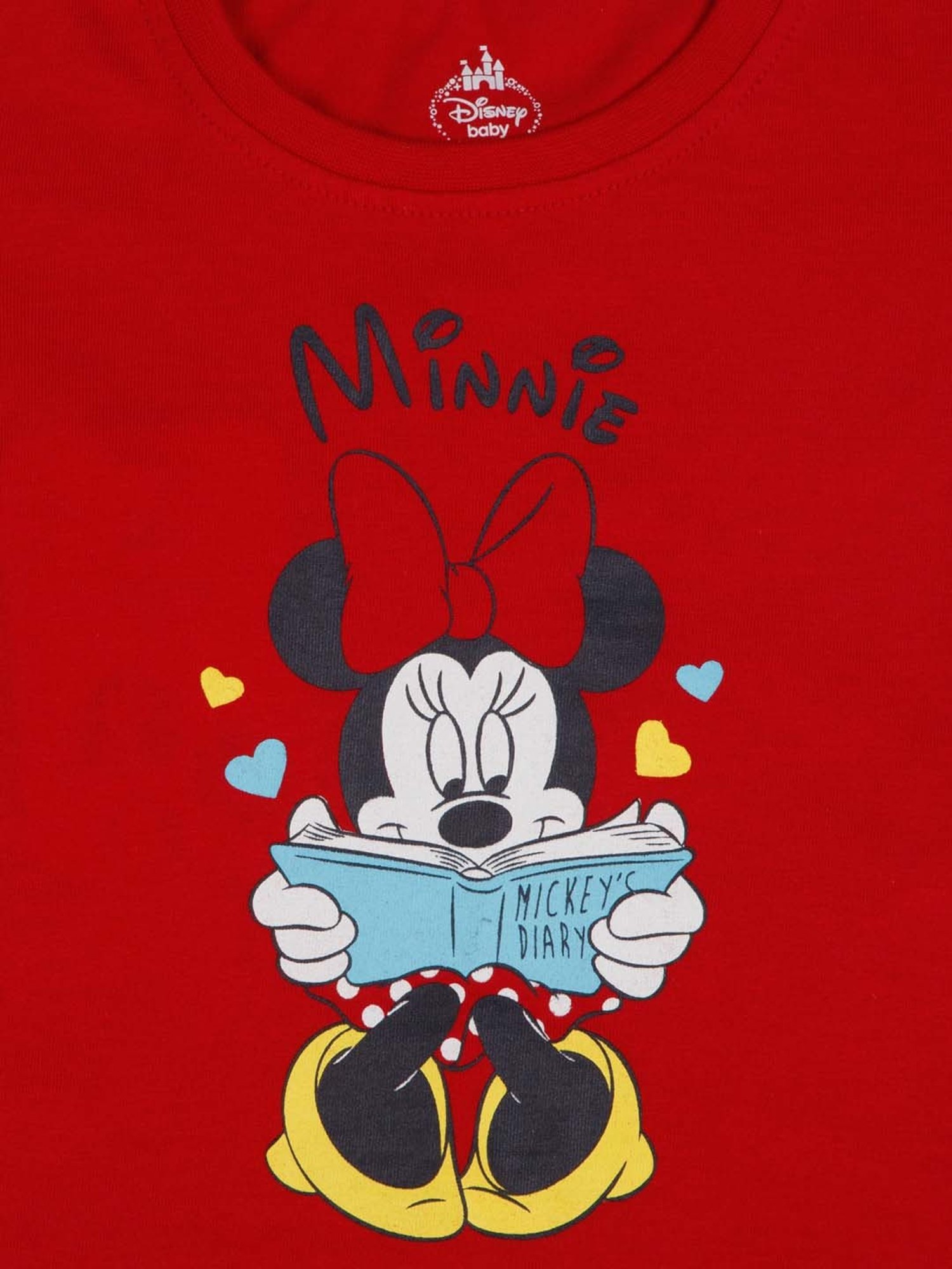 Bodycare Kids Red Printed T-Shirt