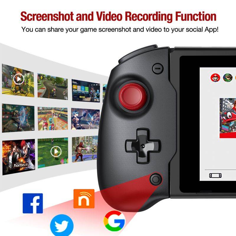 Gamepads For Nintendo Switch Controller Left & Right Game Joystick For Switch Console Joy Game Pad With Turbo For Switch Accessories