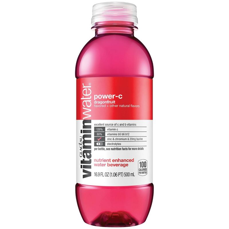 vitaminwater power-c dragonfruit - 6pk/16.9 fl oz Bottles