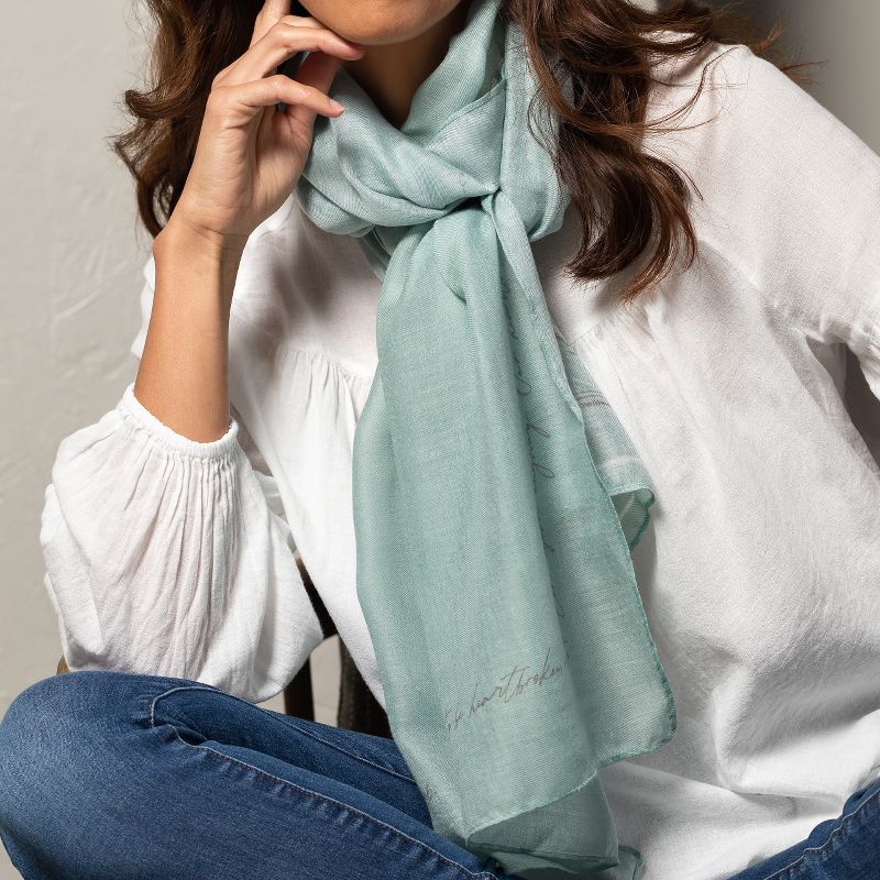 DEMDACO Dear You Scarf - Mom blue