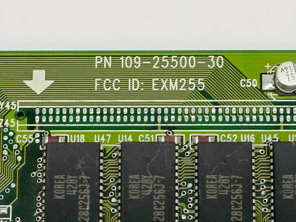 Video card PCI, FCC ID: EXM255, (b.1A)