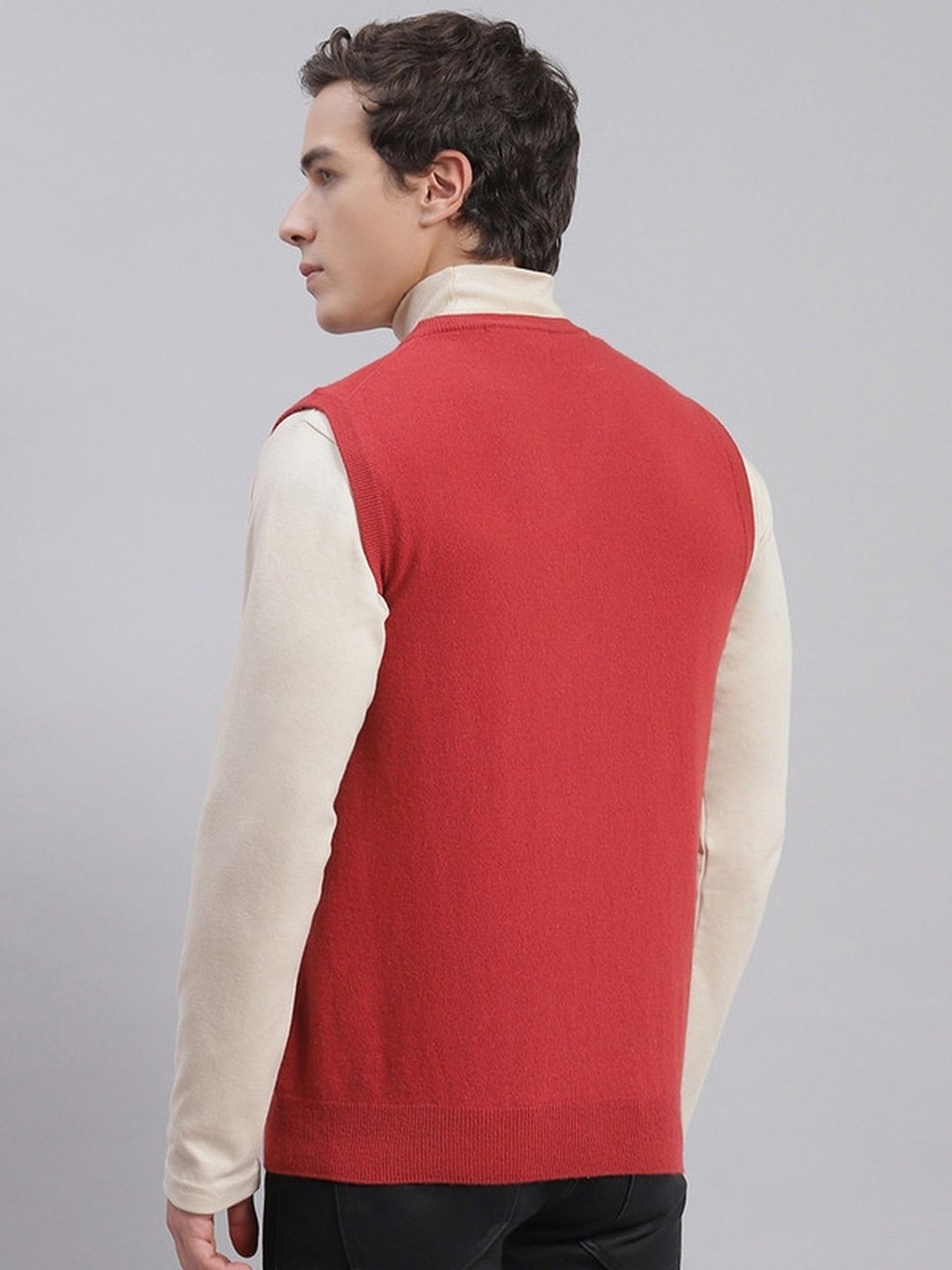 Monte Carlo Light Wine Regular Fit Sweater