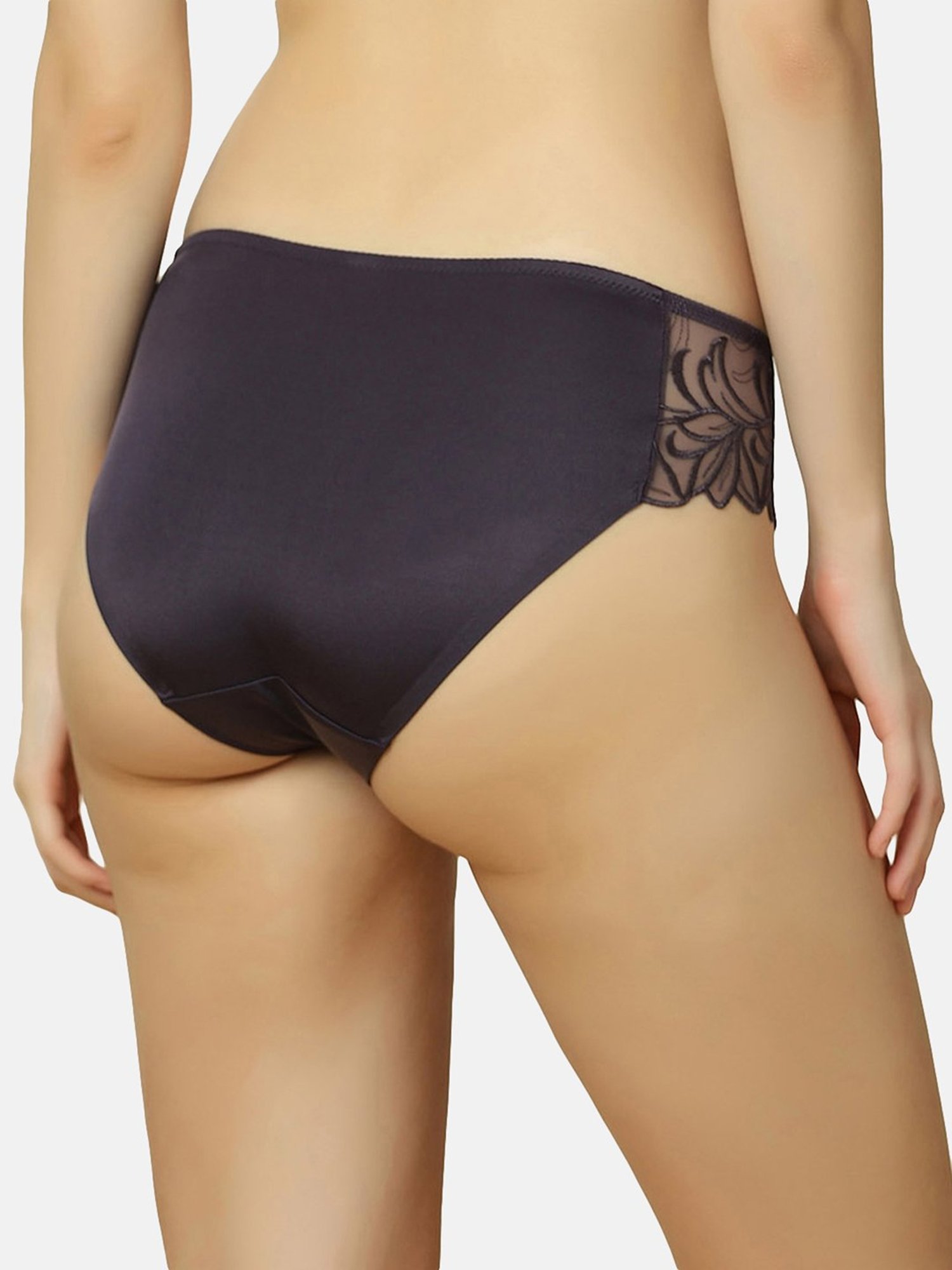 Triumph Dark Purple Lace Hipster Panty