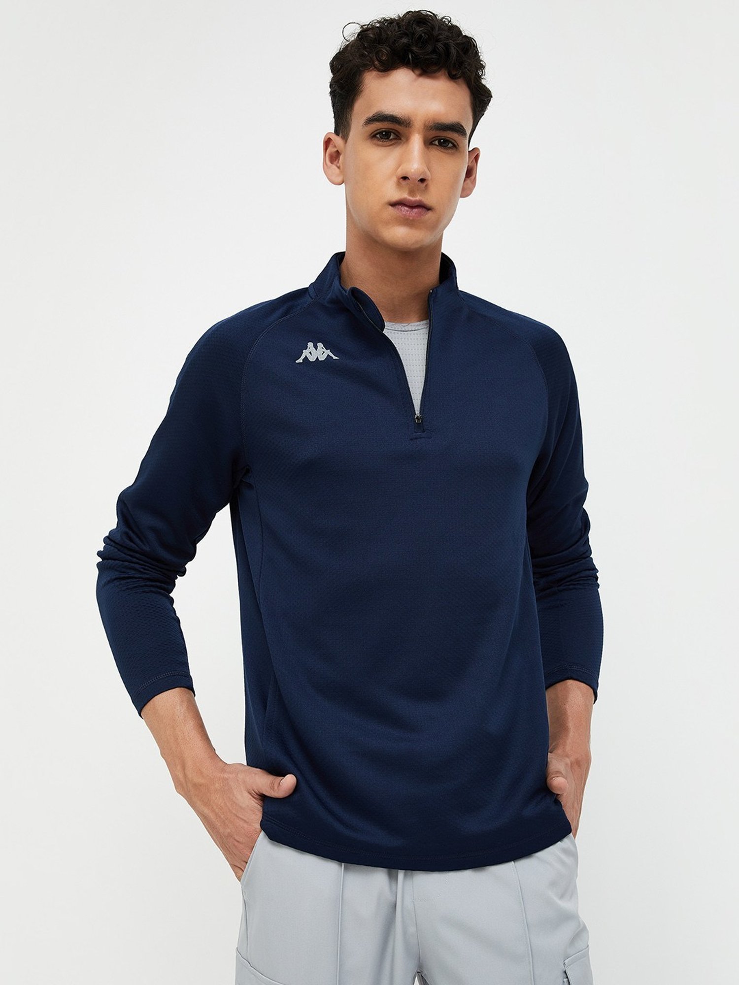 Kappa Navy Regular Fit T-Shirt