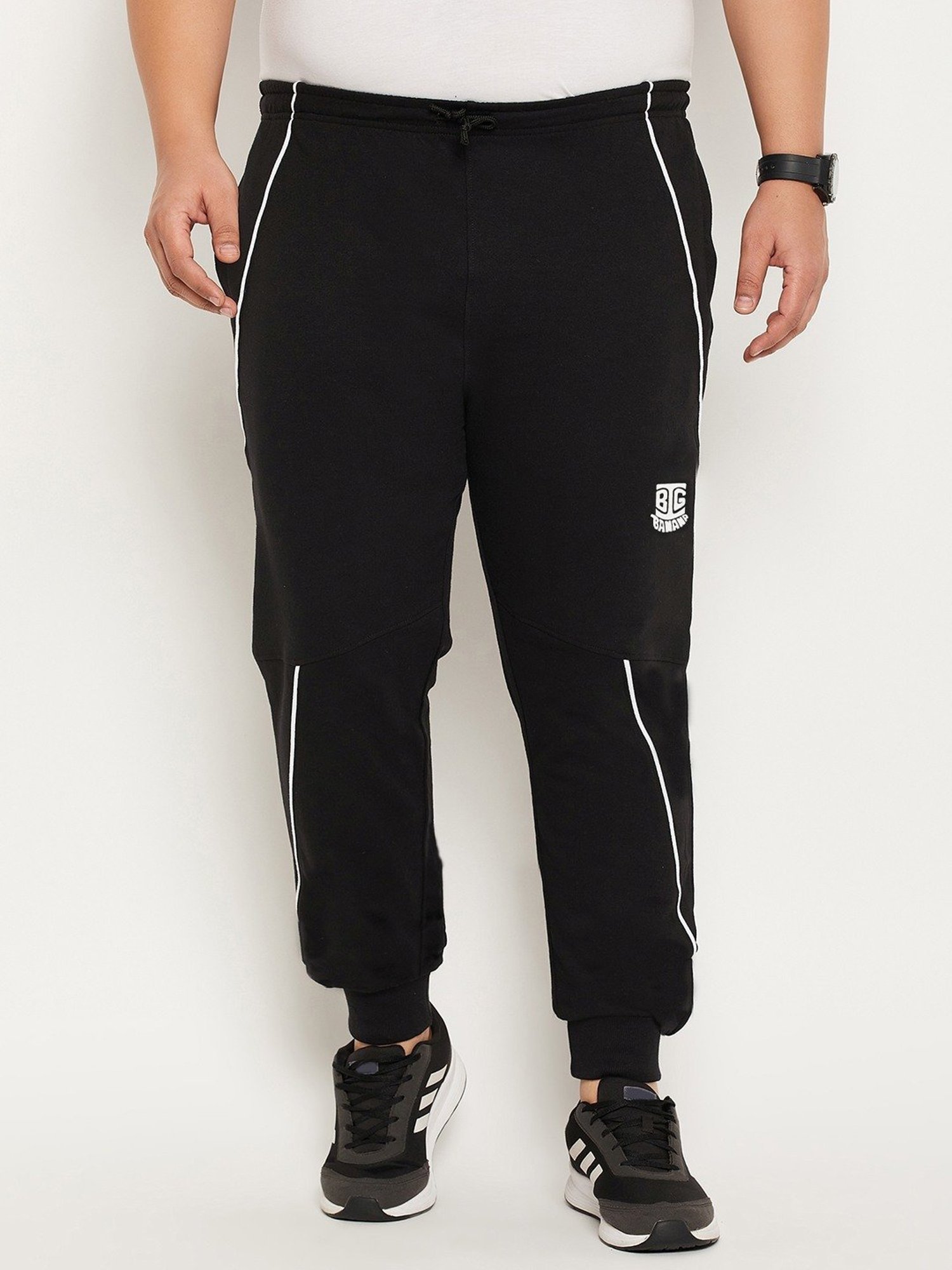 Bigbanana Black Regular Fit Joggers