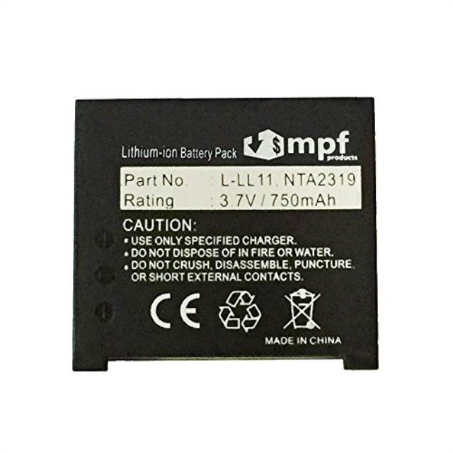 750mAh Replacement  L-LL11 NTA2319 190310-1000 Battery for Logitech MX Air M-RBP123 M-RMP123 Cordless Optical Mouse